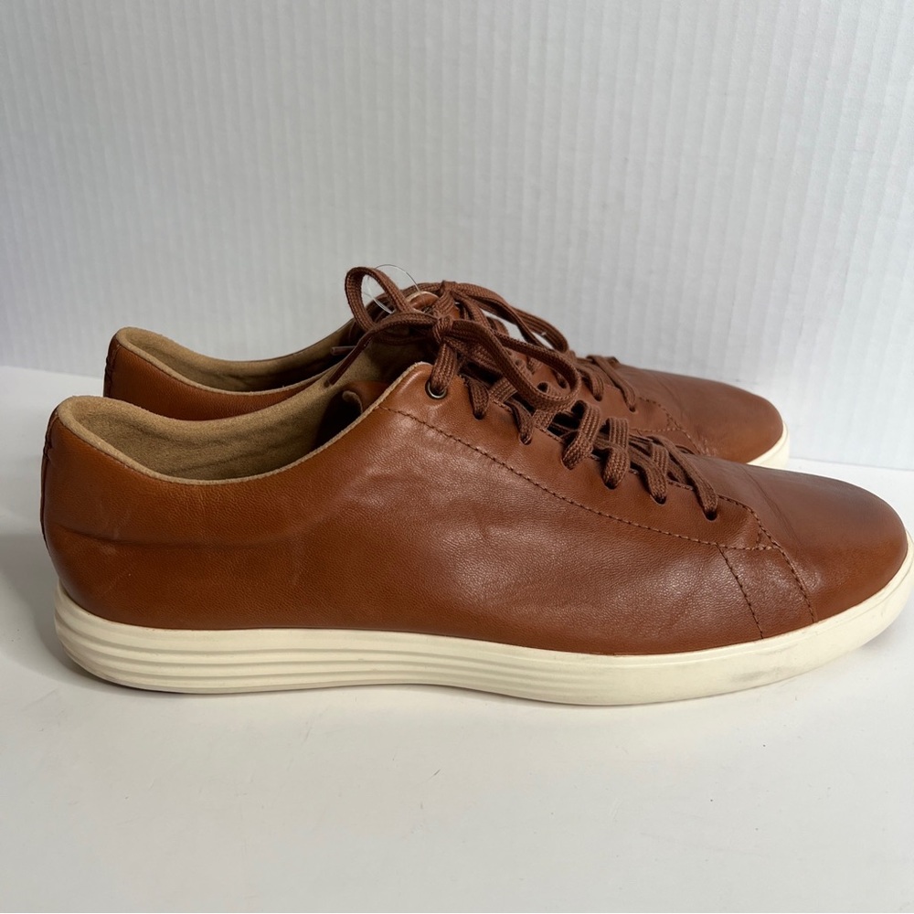 MENS COLE HAAN GRAND CROSSCOURT II LEATHER SNEAKERSIZE 8.5